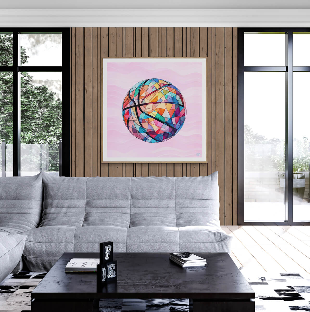 Crystal Ball Pink Wall Print