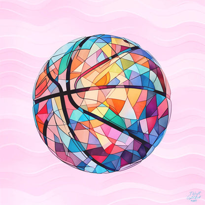 Crystal Ball Pink Wall Print