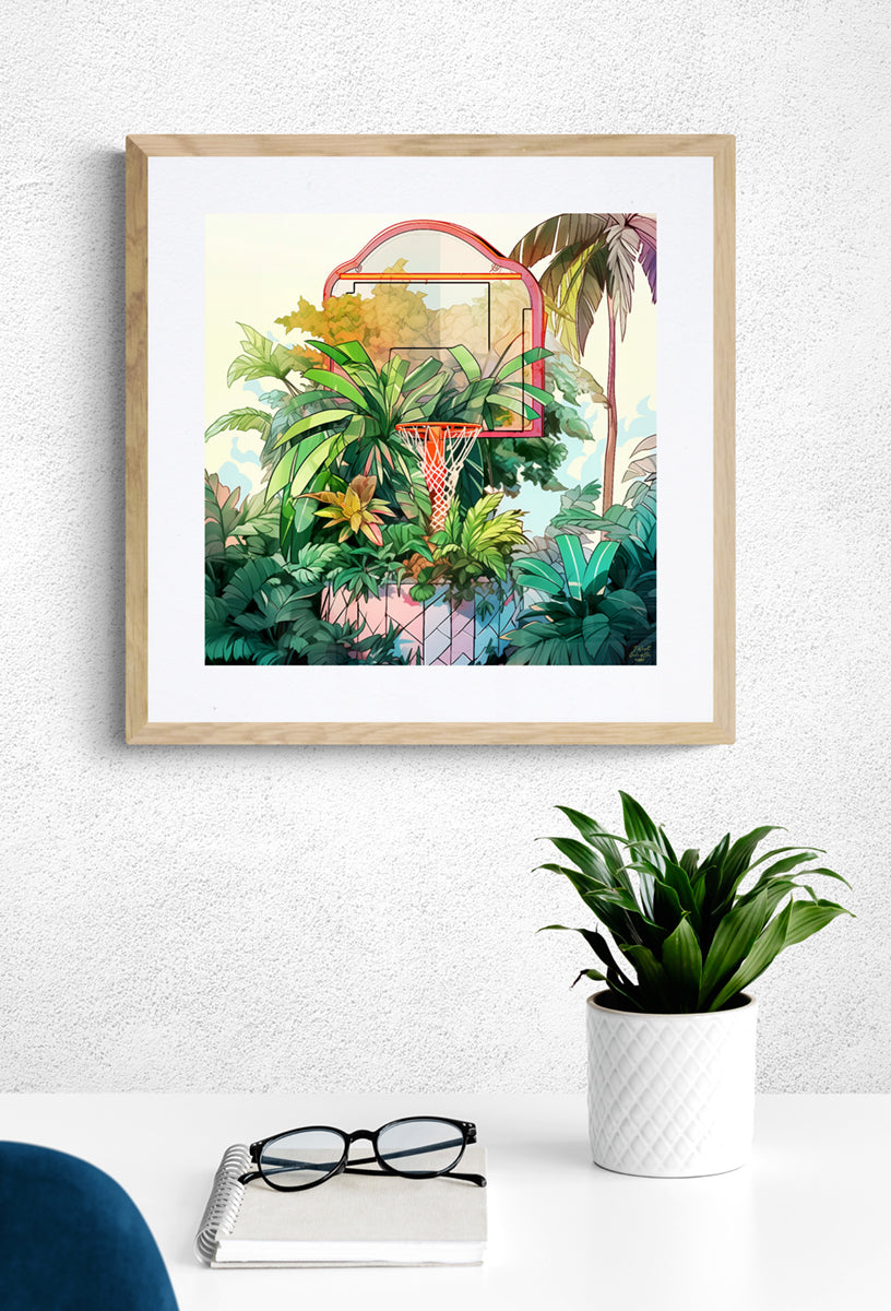 Garden Of Eden Wall Print