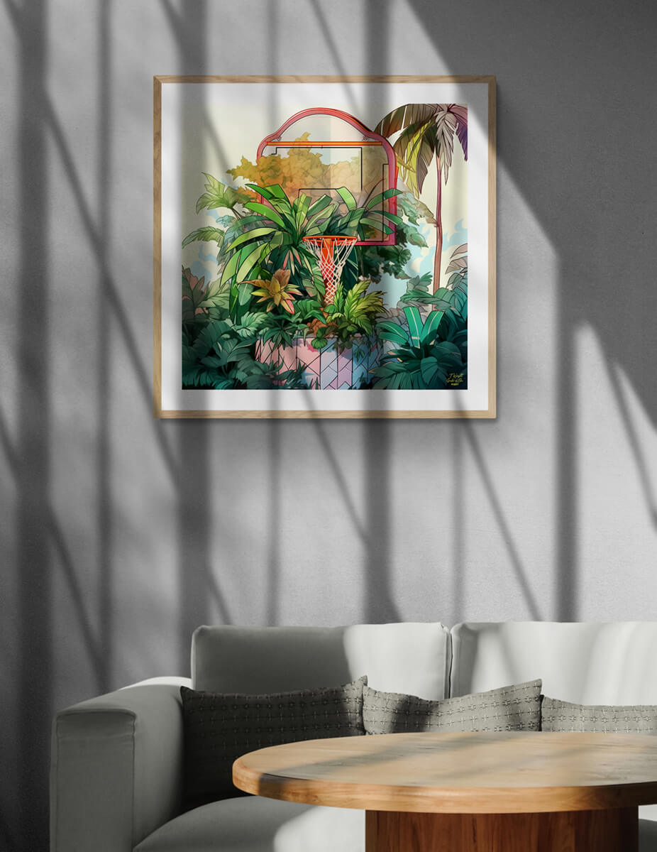 Garden Of Eden Wall Print