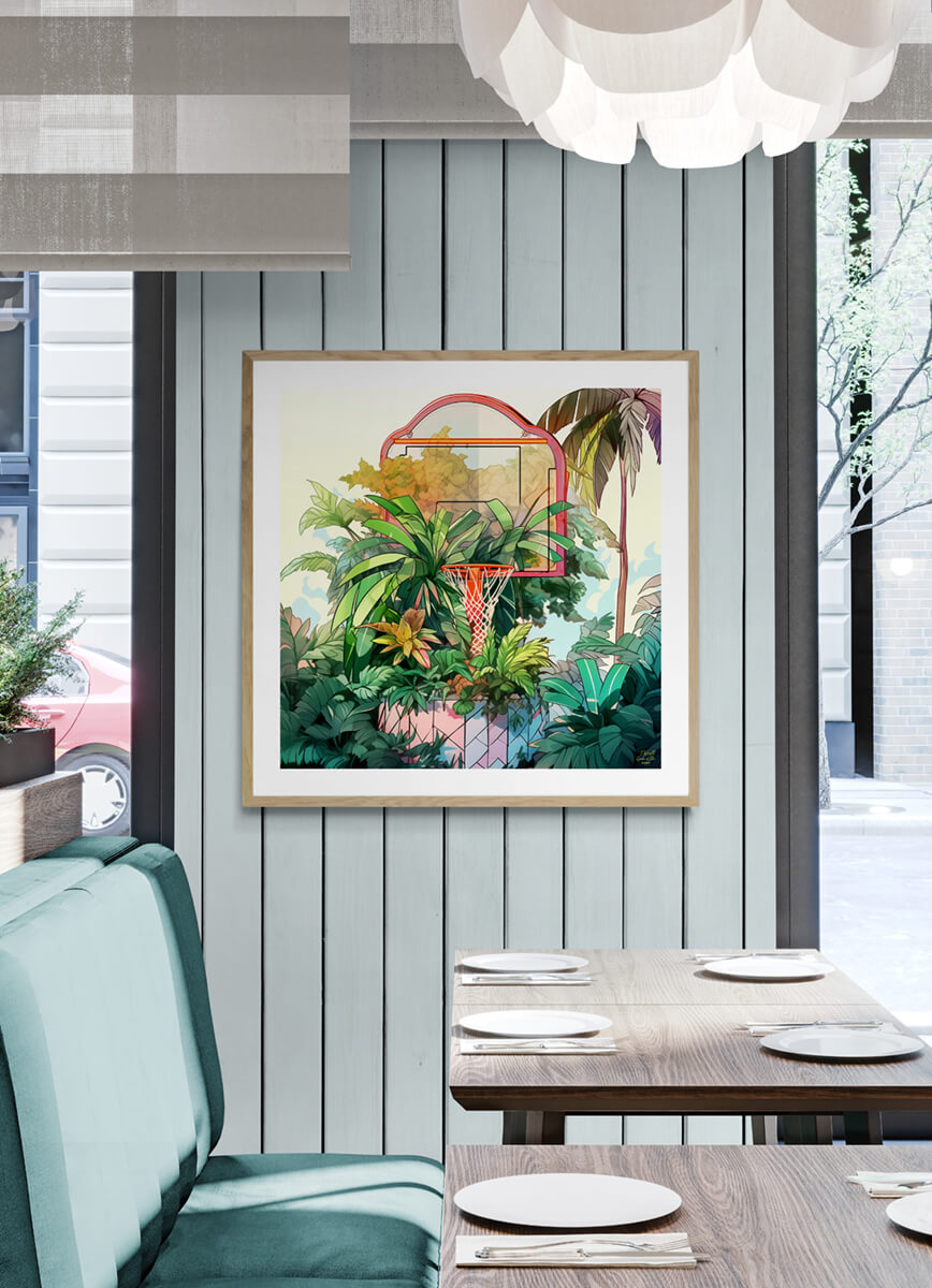 Garden Of Eden Wall Print