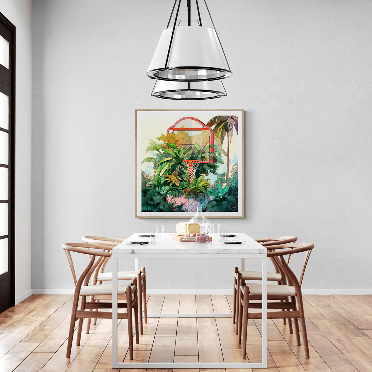 Garden Of Eden Wall Print